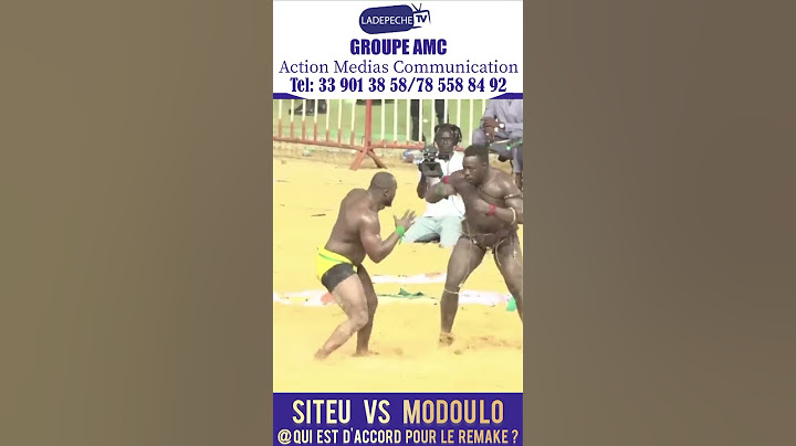 Siteu VS Modou Lo, qui est d'accord pour le remake?