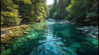 Relaxing River ASMR | Gentle Water Sounds for Sleep, Study &amp; Meditation