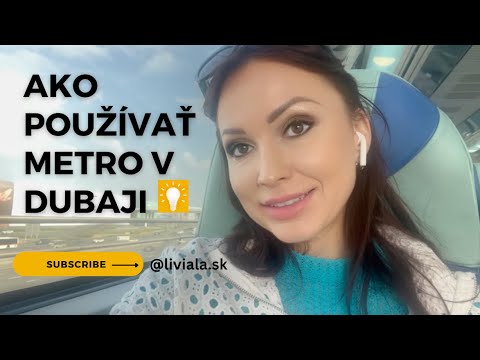 Video: Jak používat metro na cestě do Dubaje