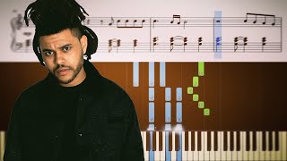 The Weeknd - Blinding Lights - Piano Tutorial + SHEETS screenshot 1