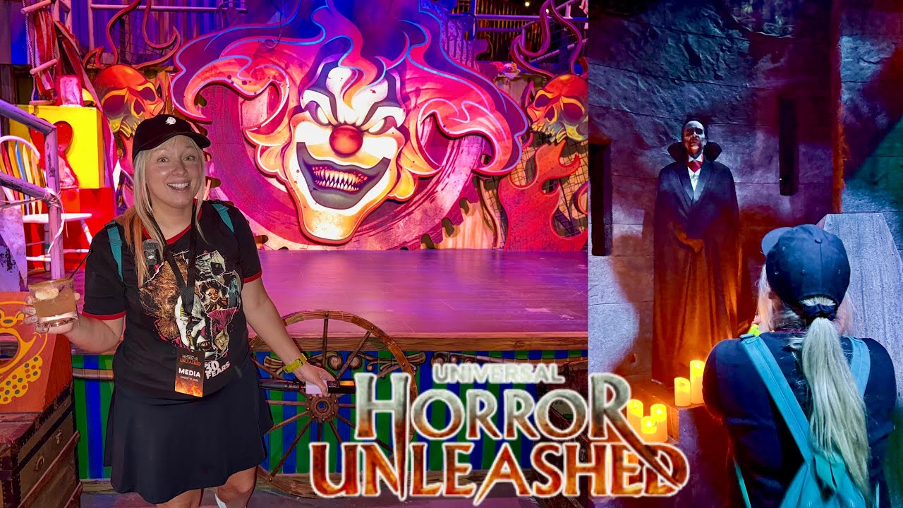 Universal Horror Unleashed Las Vegas OPENS! INSIDE All 4 Houses, FOOD, Drinks, Shows, Hidden Details