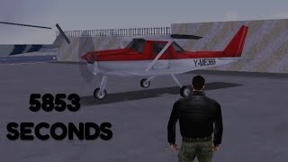 🔵Поставил Мировой Рекорд По Полёту На Додо В Gta 3. (5853 Seconds)