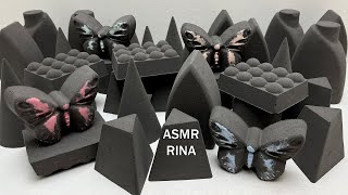 ASMR baking soda |Only black| More palm crush|