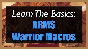 7.3.5 Arms Warrior Macros [WOW Legion] - Focus, Mouseover,  Modifier