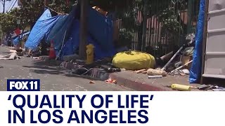 LA quality of life falls to record lows, UCLA survey says