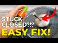 How to Fix a Waterfall Faucet Stuck Closed