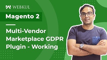 Magento 2 Multi Vendor GDPR Plugin - Working & Configuration