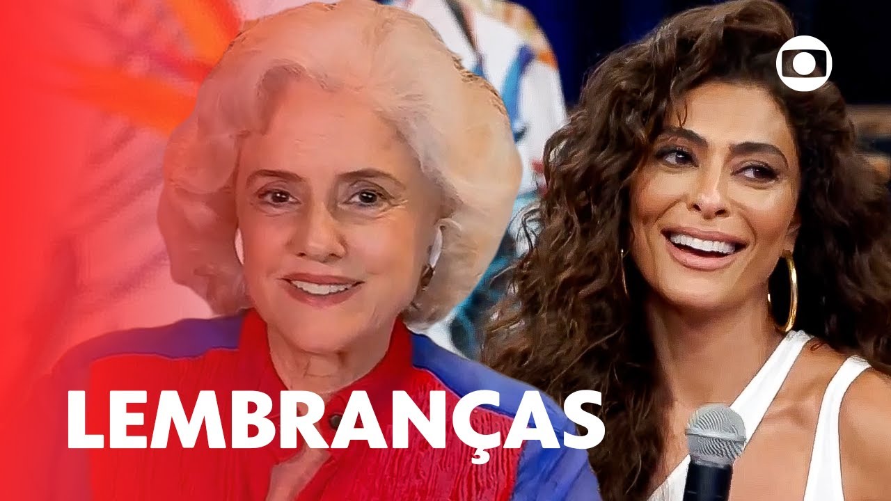 Juliana Paes relembra cena marcante com Marieta Severo | Altas Horas | TV Globo
