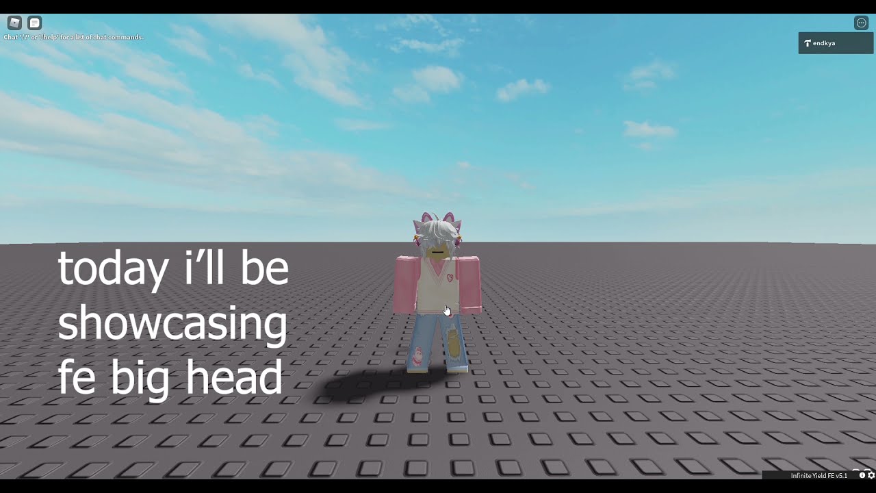 Roblox Script Showcase Big Head Fe YouTube 