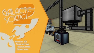 Galactic Science 2 #22 - Cobblestone Generation Completed