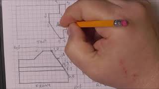 MECH100 W2-A1 Example Problem #5 - Orthographic