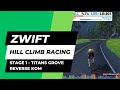 Zwift Hill Climb Racing Series 2 Stage 1 Titans Grove Reverse KOM B Cat Zwift Hill Climb Racing Series 2 Stage 1 Titans Grove Reverse KOM B Cat