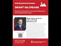 UW-AOS Department Seminar - April 24, 2024 - Grant Gilcrease