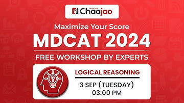 Master MDCAT 2024 Logical Reasoning - Live Session with Sir Junaid Zafar