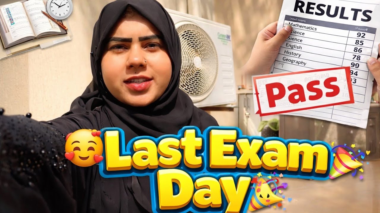 Last Exam Day in Hostel #Vlog 3! ❤️🥰