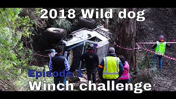Wild dog Winch challenge. Episode 1 of 4. Night stage Winching and highmounts all night long