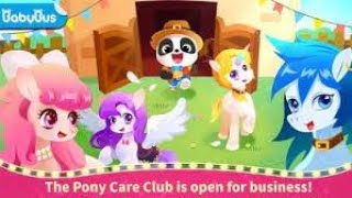 🐼 Baby Bus | Klub Perawatan Kuda Poni part (3)| Gameplay Android | Bahasa Indonesia screenshot 4