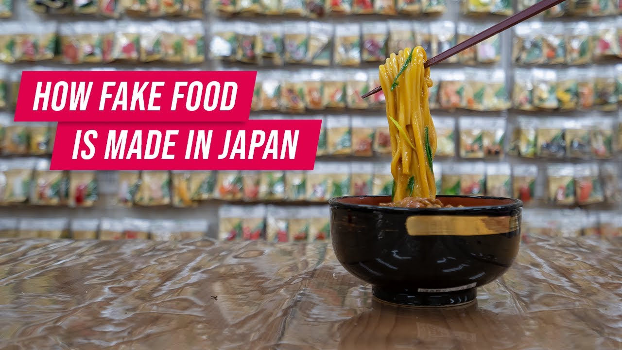 Japanese Fake Food Factory Tour - Osaka, Japan