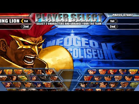 Hunter Killer and King Upper King run in King Lion CPU combo NGBC PS2 by RobsonBio45 USA and JP