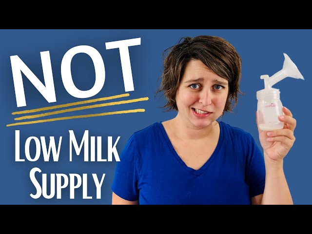 9 Things that ARE NOT Low Milk Supply | Tea time with a Lactation Counselor class=