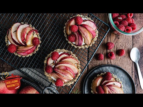 tarte-aux-pèches-healthy,-comment-faire-?-recette-facile-et-rapide