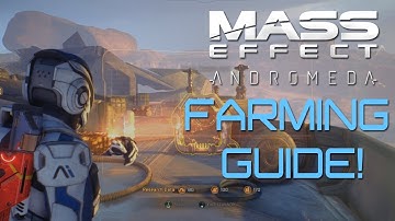Mass Effect: Andromeda: How To FARM RESOURCES For Weapon/Armor Crafting! (GUIDE)