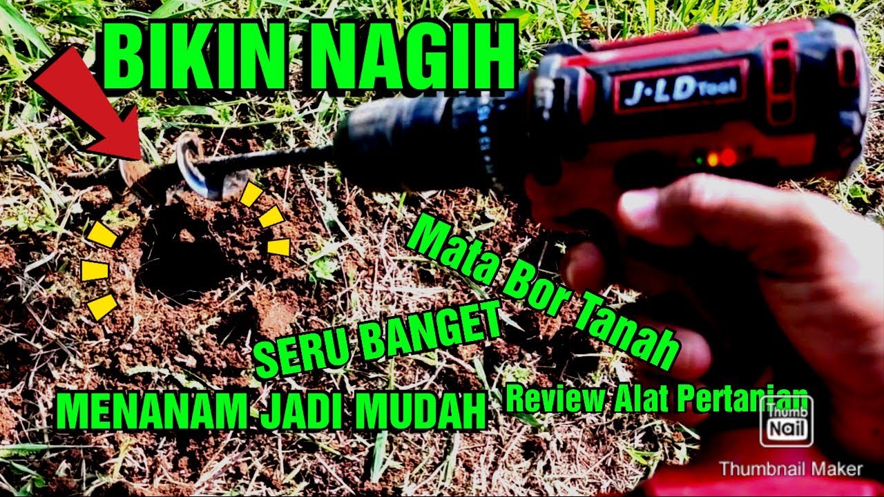 ❤️ REVIEW MATA BOR TANAH PEMBUAT LUBANG TANAM