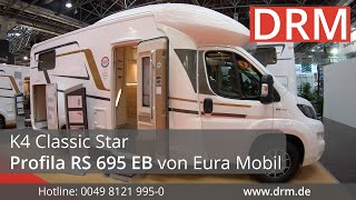 DRM - Wohnmobil mieten - Eura Mobil Profila RS 695 EB - Teilintegrierter mit Einzelbetten u. Hubbett