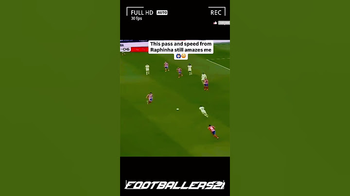 RAPHINHA'S PACE IS UNBELIEVABLE 🔥😵 @FCBarcelona