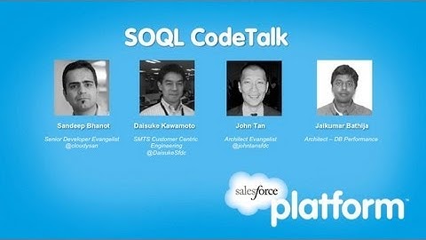 SOQL Best Practices CodeTalk