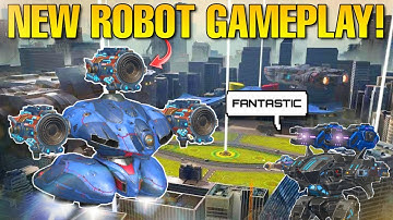 🔥 NEW ROBOT DEMETER GAMEPLAY MONTAGE WAR ROBOTS! || TEST SERVER ||