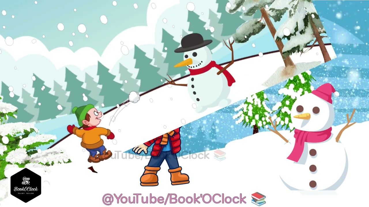 A Snowy Adventure/ short story for kids/animated story/Bedtimes story