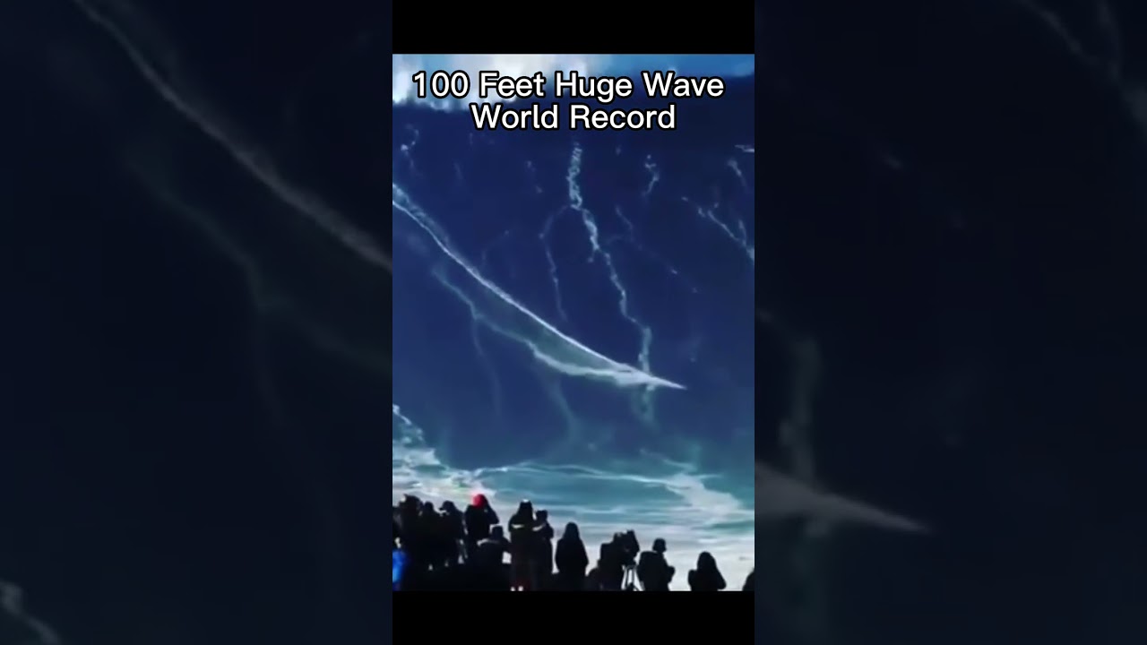 Big Wave Surfing Legend Sebastian Steudtner Breaks World Record with 100-Foot Nazare Wave 