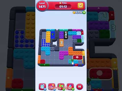 Color Block Jam level 1471 Solution Walkthroug