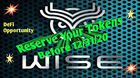 Wise Token Reservation