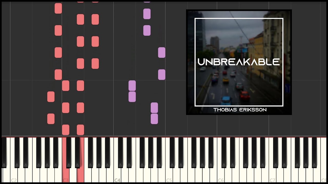 Watch Thobias Eriksson - Unbreakable (Piano Tutorial) on YouTube Watch Thobias Eriksson - Unbreakable (Piano Tutorial) on YouTube