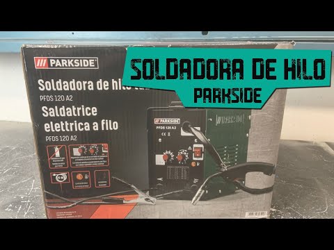 PARKSIDE - Estación de soldadura #MIG - Soldador de hilo tubular sin gas de  #LIDL 