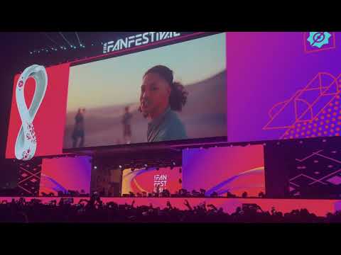 FIFA WORLD CUP 2022 QATAR OFFICIAL VIDEO SONG HAYYA HAYYA FIFA FAN FESTIVAL LIVE