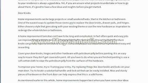 Emtek door knob helpful hardware tips