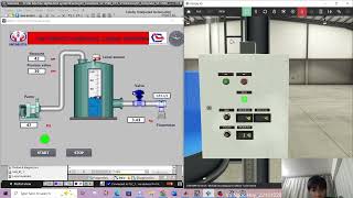 Control and monitoring devices for a chemical pumping system into a tank via a SCADA network.
