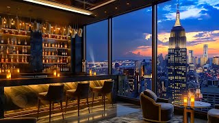 Luxury Bar Ambience - Romantic Exquisite Jazz Music 🍷 Sweet Saxophone Jazz Bar Music