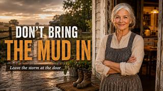 🌻 Do Not Bring the Mud Inside | Mabel Hart Farmhouse Wisdom