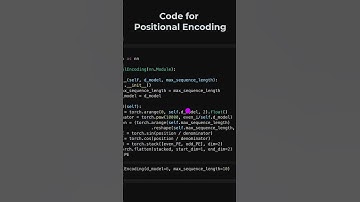 Coding Position Encoding in Transformer Neural Networks