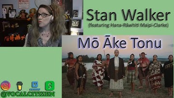 Stan Walker - Mō Āke Tonu (featuring Hana Rāwhiti Maipi Clarke) official video reaction