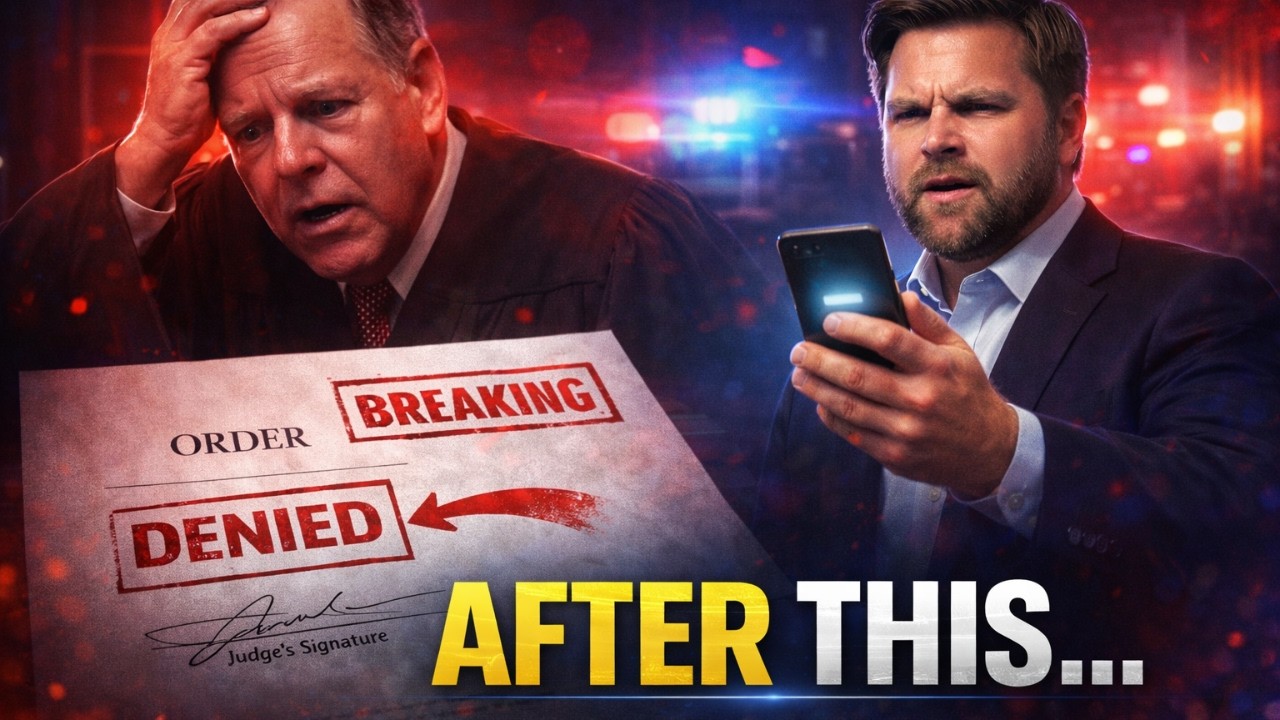 Судья отклонил ходатайство Трампа — Джей Ди Вэнс быстро отреагировал.