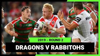 NRL 2019 | St George Illawarra Dragons v South Sydney Rabbitohs | Full Match Replay | Round 2