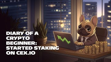 Diary of a Crypto Beginner: Started Staking on CEX.IO