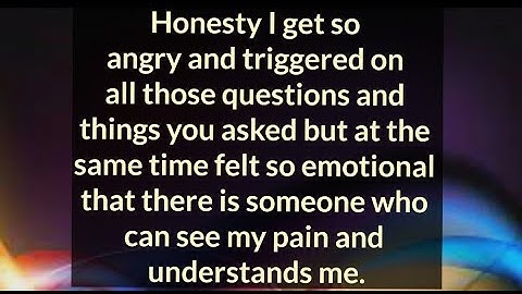 Honesty I get so angry and triggered on all those questions. ❣️ DM TO DF 💌 #dmtodftoday #dmtodf