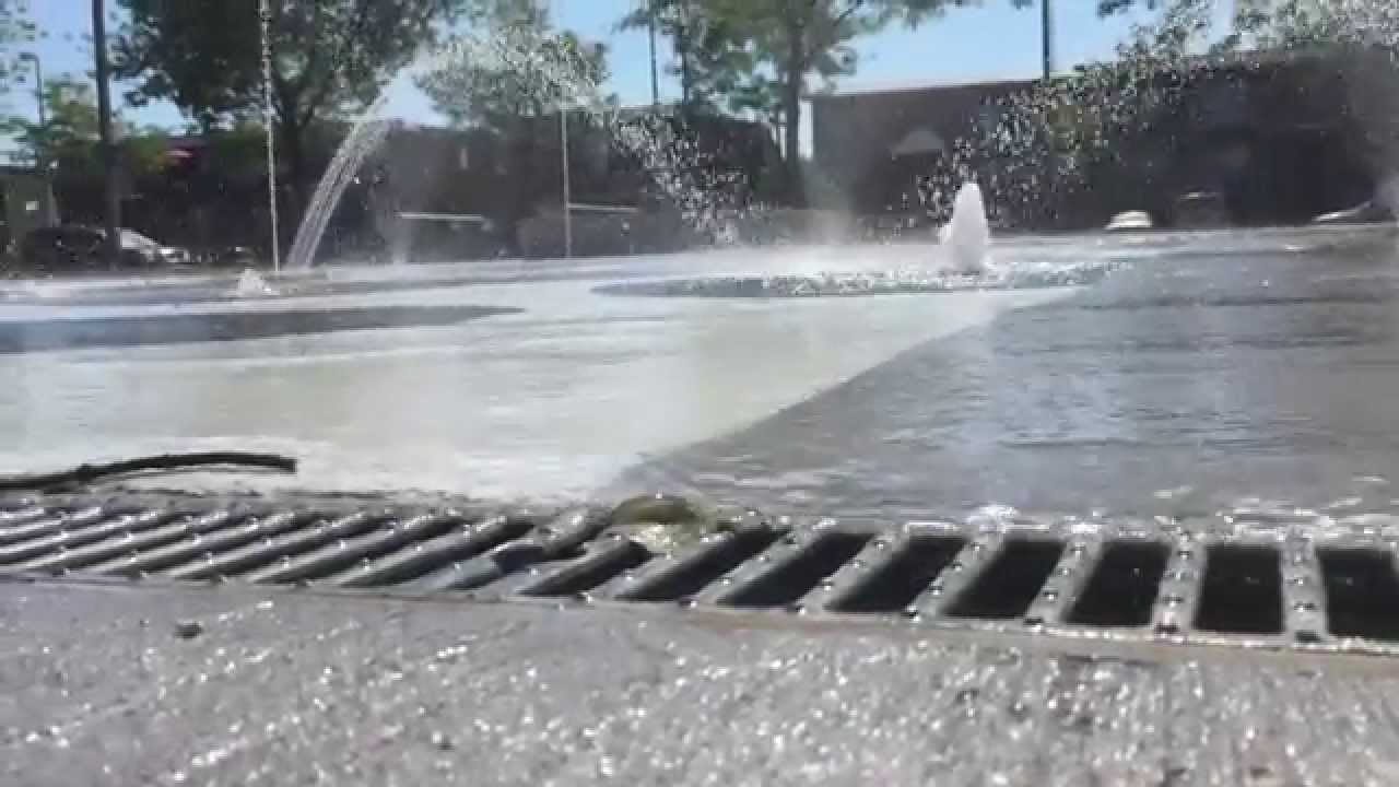 Caniveau - Drainage de surface - Parc Armand Bombardier