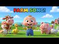 Old MacDonald Had a Farm 🐄 | Baby Zuzu Animal Song for Kids